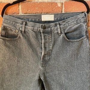 Everlane 'The 90's Cheeky Jean' in Washed Balck